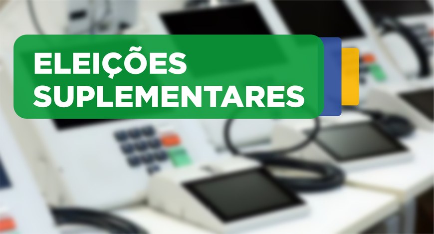 Banner das eleições suplementares 2024