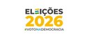 TSE apresenta a logomarca oficial das Eleições 2026