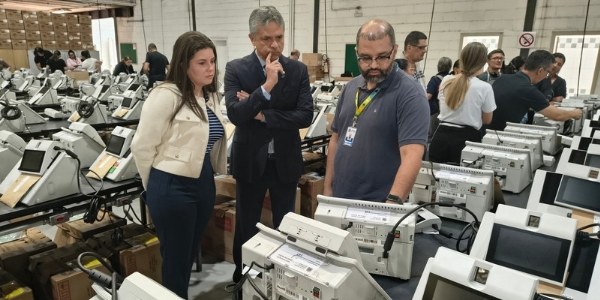 Carga das urnas BH 2026 - 1º turno - des. Carlos Henrique Perpétuo Braga