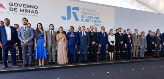 Medalha JK 2025 Solenidade de entrega da medalha JK em 2025