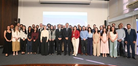 Posse novos servidores - TREMG Foto da posse dos novos servidores no dia 5/9/2025