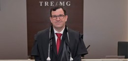 Foto de Ricardo Barouch, integrante da Corte Eleitoral na classe jurista.