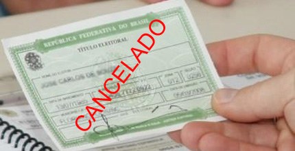 TRE-CE Título cancelado Título cancelado