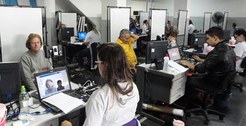 TRE-MG cadastramento eleitoral biométrico - foto: Rogério Tavares - ASCOM/TRE-MG