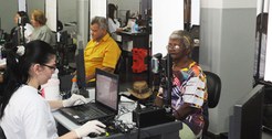 TRE-MG cadastramento eleitoral biométrico - foto: Rogério Tavares - ASCOM/TRE-MG