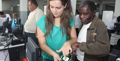 TRE-MG cadastramento eleitoral biométrico - foto: Cláudia Ramos - ASCOM/TRE-MG