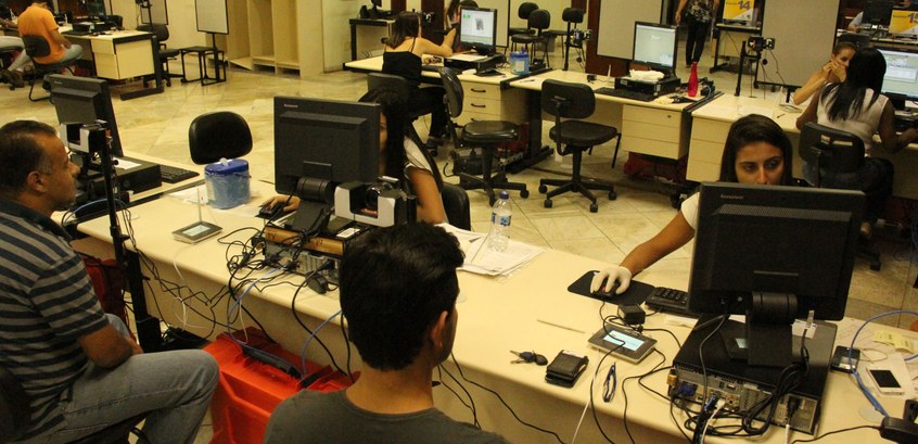 TRE-MG Biometria TRT Cadastramento biométrico no TRT.