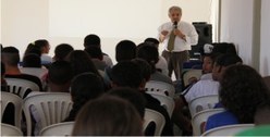 Primeira palestra Câmara Mirim 2015.