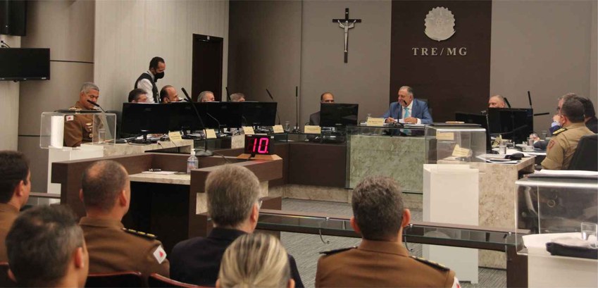 tre-mg-convenio-pmmg-março2022 Evento de assinatura do termo de cooperação mútua entre TRE/MG e PMMG