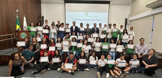 TRE-MG-diplomaçãoCAMIR2025 Foto da diplomação do CAMIR 2025