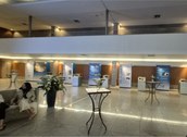 Foto da exposição de 30 anos da urna eletrônica