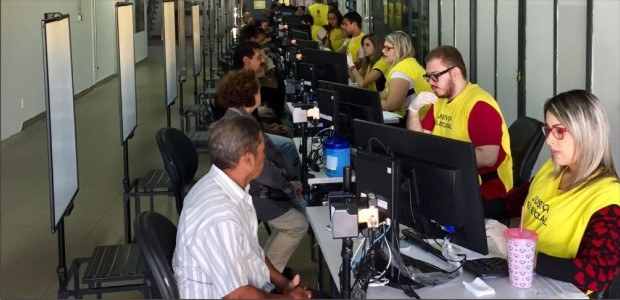 Ampliação de guichês na Central de Atendimento ao Eleitor de Uberaba - 27/06/2017. Crédito: TRE-MG