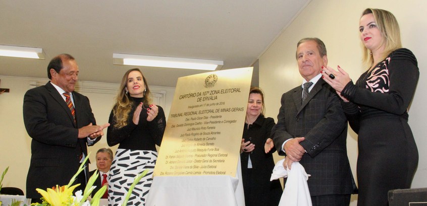 TRE-MG inauguração da nova sede do Cartório de Ervália - Ftot: Cláudia Ramos