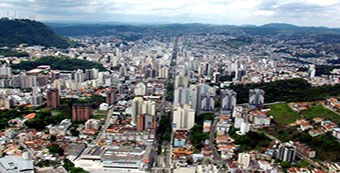 Cidade de Juiz de Fora - Zona da Mata MG