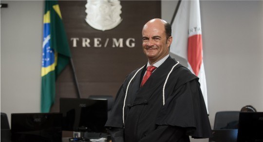 Foto do juiz Marcelo da Cruz Trigueiro, integrante da Corte Eleitoral mineira.