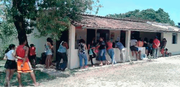 foto do posto de atendimento no bairro Icaivera em Betim