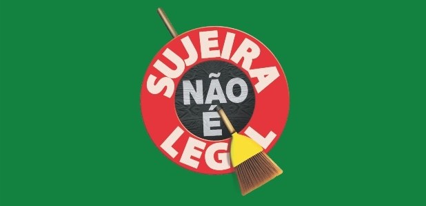 tre-mg sujeira não é legal logomarca da campanha sujeira não é legal