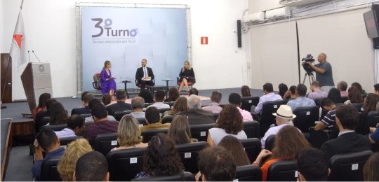 Edição do 3º Turno realizada em 25/10/2019, no auditório do TRE-MG, sobre a reforma eleitoral.