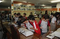 Estudantes visitam o Centro de Memória do TRE-MG