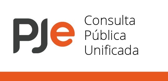 Banner escrito PJe - Consulta Pública Unificada
