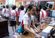 Visita de estudantes ao Centro de Memória TRE-MG