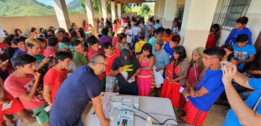 Indígenas de SC elegem cacique por votação em urna eletrônica