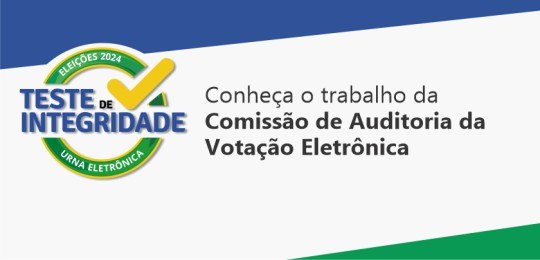 Banner CAVE 2024 Banner retangular com fundo branco e detalhes em azul e verde. No centro, está a logomarca do Te...