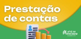 Banner retangular com a parte de cima amarela e a parte de cima verde. Na parte amarela, está es...