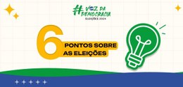 Conferir local de votação e números das candidatas e dos candidatos com antecedência auxilia a g...