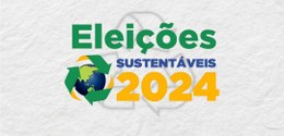 Imagem com fundo branco com a marca d'água do símbolo da reciclagem ao fundo e à frente a frase ...