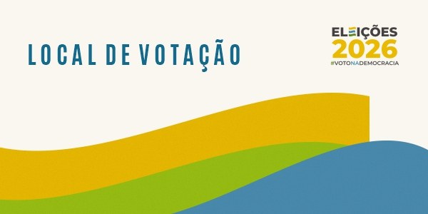 Banner branco com elementos nas cores amarelo, verde e azul. No canto esquerdo, a expressão loca...