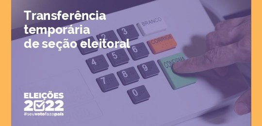 Voto em trânsito: Justiça Eleitoral recebe pedidos a partir de