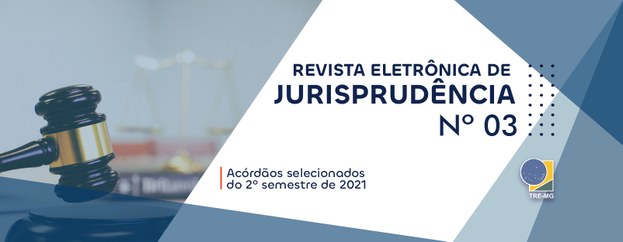 Banner da Revista Eletrônica de Jurisprudência nº 03
