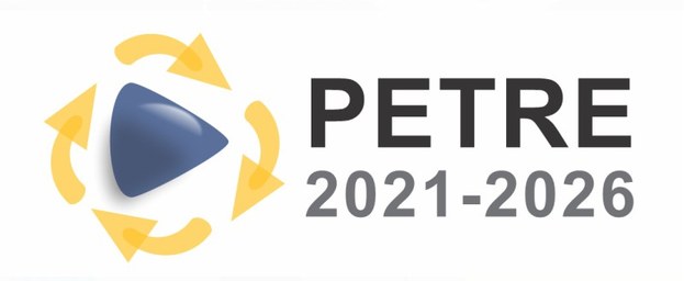 Logomarca do PETRE, ciclo 2021-2026