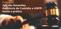 Banner do curso do Juiz das Garantias