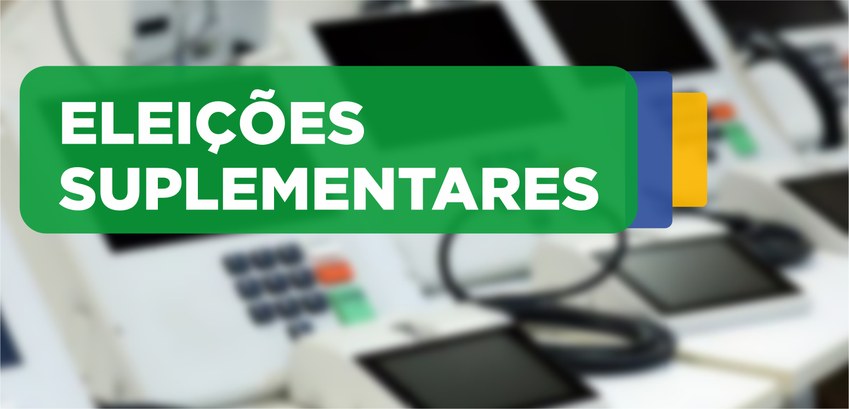 Banner eleições suplementares 2025