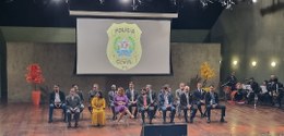 Foto da formatura da PCMG