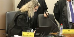 Posse da juíza Cláudia Coimbra como integrante efetiva da Corte do TRE-MG em 29/04/2019.