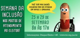 TRE-MG Semana da Inclusão em BH